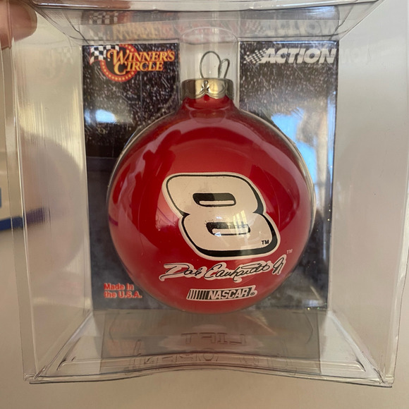 Dale Earnhardt Jr NASCAR Ornament and Plush Bundle Christmas 2021 TY Baby style - Picture 7 of 11